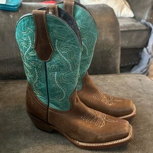 Pecos bill western leather boots